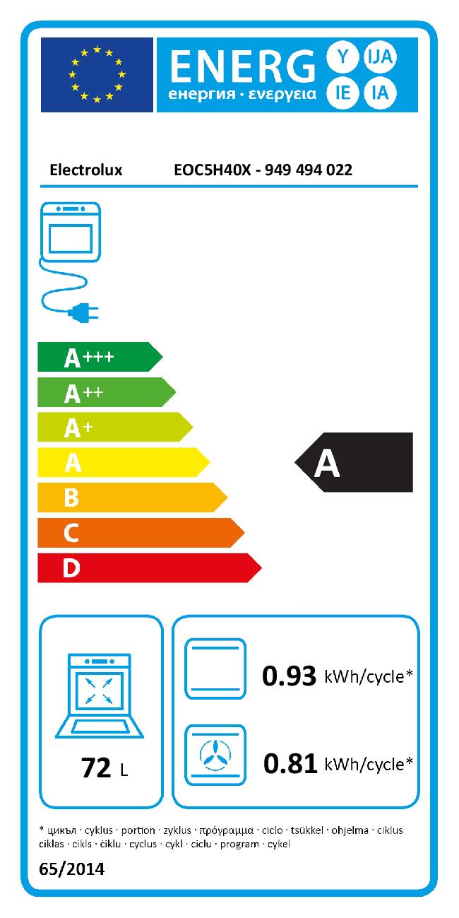 ELECTROLUX Forni EOC5H40X | Expert Italia