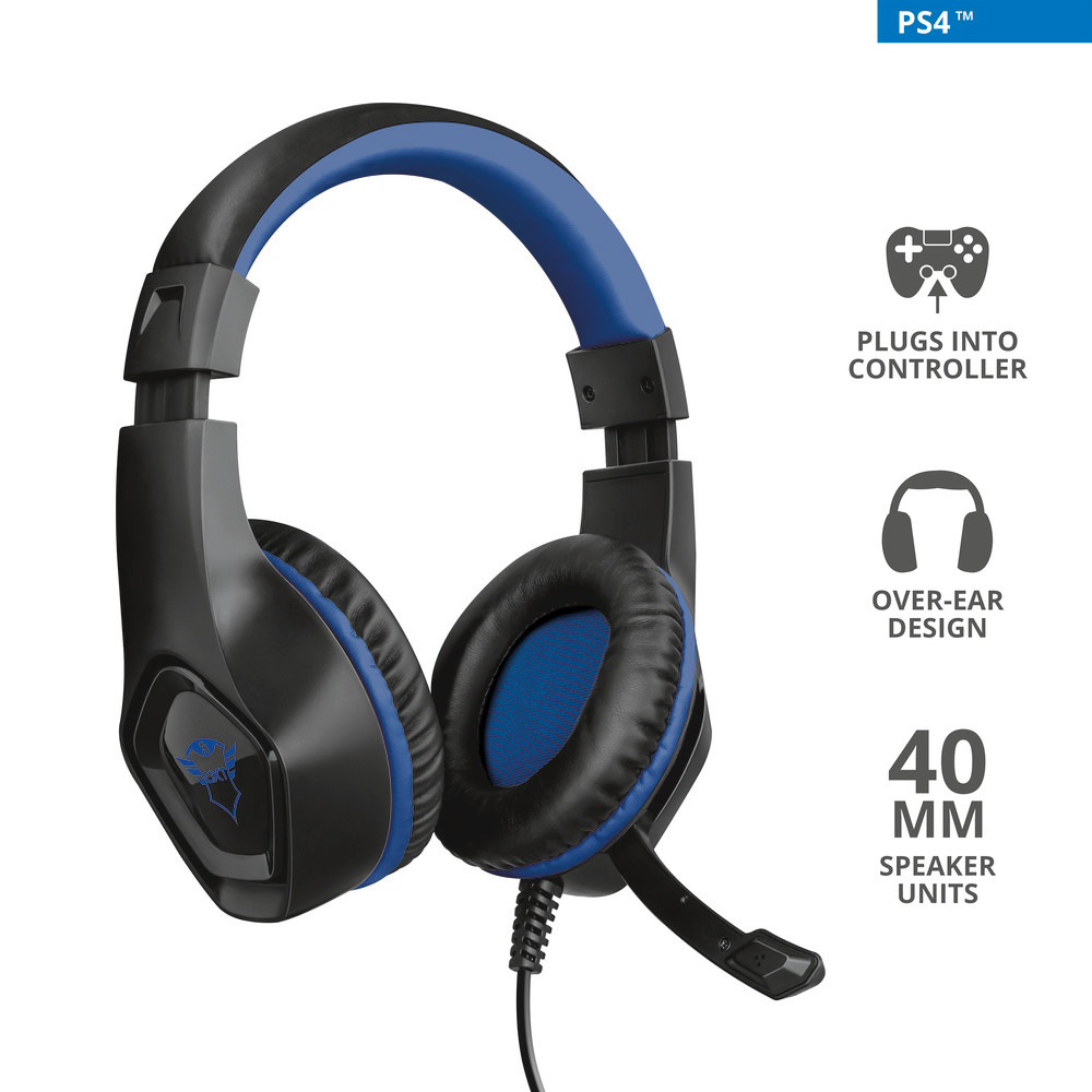 TRUST Cuffie Gaming GXT404B RANA HEADSET PS4/PS5 | Expert Italia