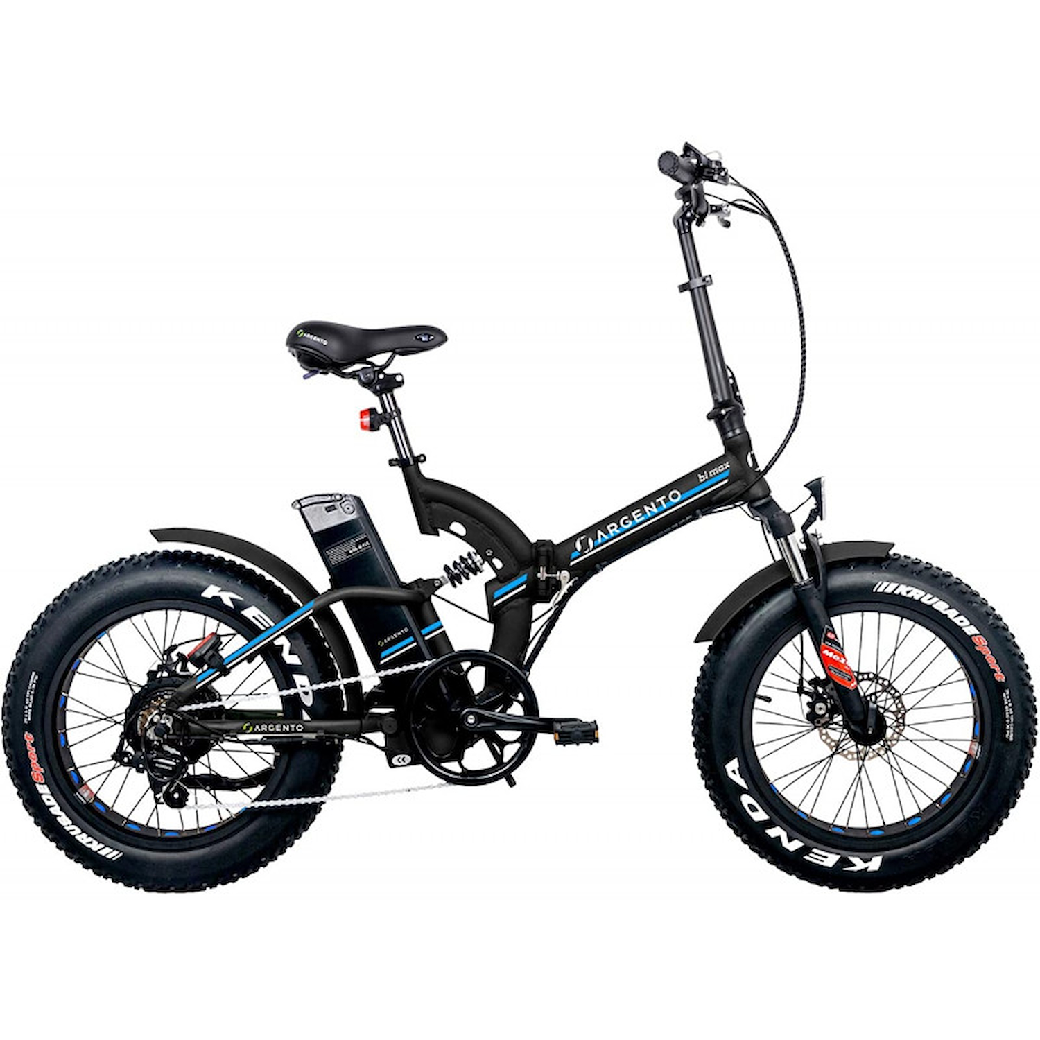 ARGENTO Biciclette Elettriche FOLDABLE E-BIKE BI MAX BLU 2020 | Expert  Italia