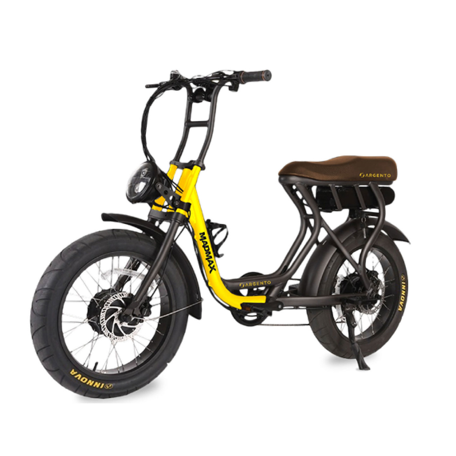 ARGENTO Biciclette Elettriche FAT E-BIKE MAD MAX GIALLA 2020 | Expert Italia