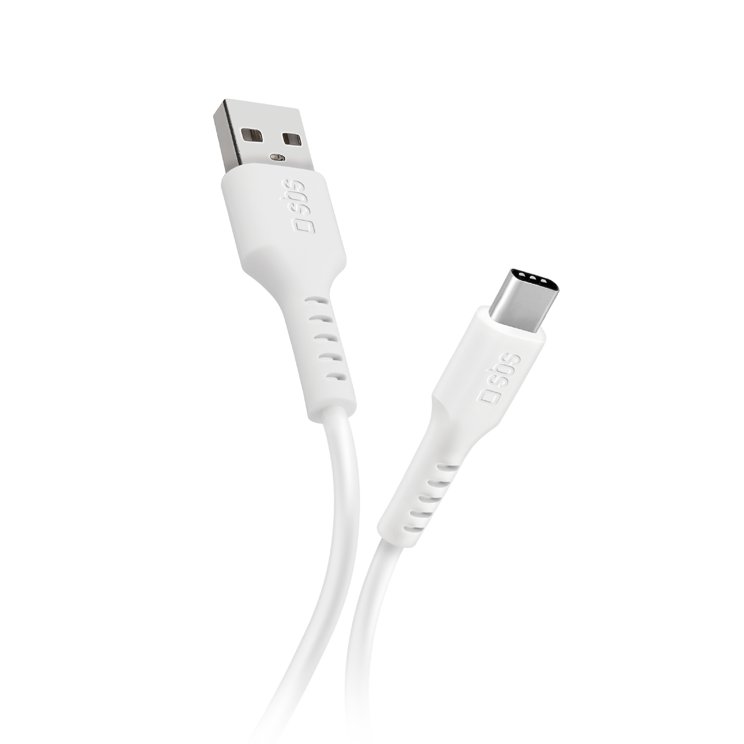 OTB Cavo Dati USB-C 1 Metro Con Connettore Extra Lungo - Perfetto Per Oukitel K10 E Dispositivi Con Cover Spessa