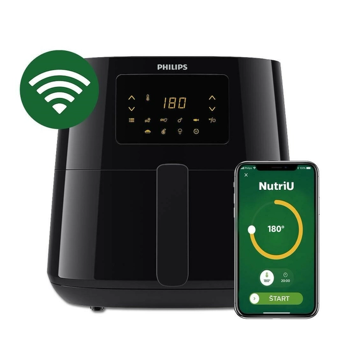 PHILIPS Friggitrici AIRFRYER 14IN1, 6,2L (1,2 KG), TECNOLOGIA RAPID AIR,  CONNESSO ALL'APP NUTRIU