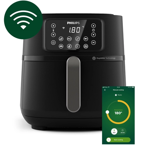 PHILIPS Friggitrici AIRFRYER 16IN1, 7,2L (1,4 KG), TECNOLOGIA RAPID AIR,  CONNESSO ALL'APP NUTRIU