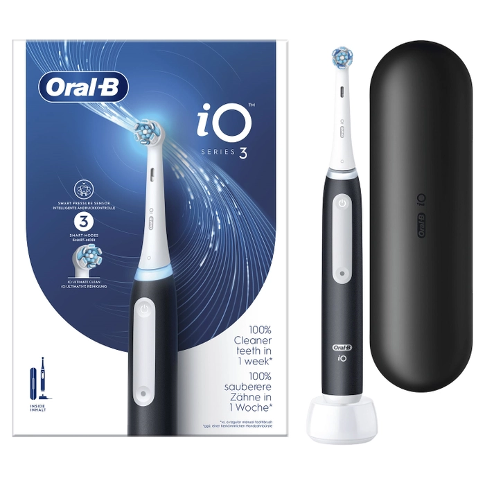 Custodia da viaggio per spazzolino elettrico per spazzolini Oral-B con 4  copri testine per spazzolino adatti per testine per spazzolino Oral B