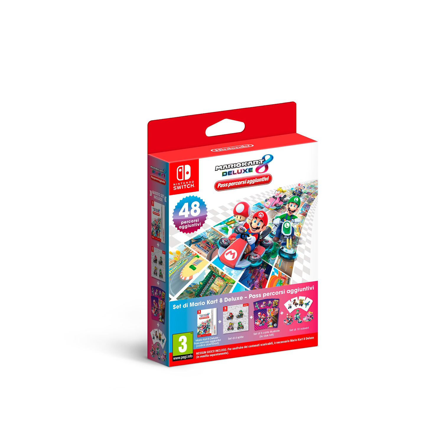 NINTENDO Giochi Nintendo SWITCH SET DI MARIO KART DELUXE PASS