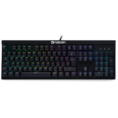 Perixx PERIBOARD-429 DE USB Tastiera Tedesco, QWERTZ Nero Illuminato