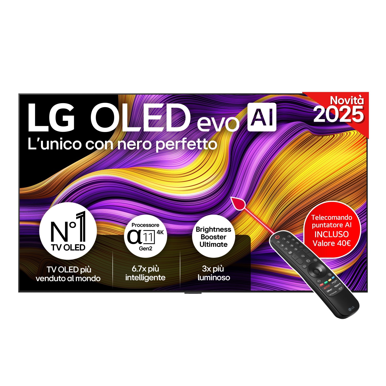 LG Oled OLED77G54LW TV OLED EVO AI SERIE G5 77'' 4K, 11 GEN2