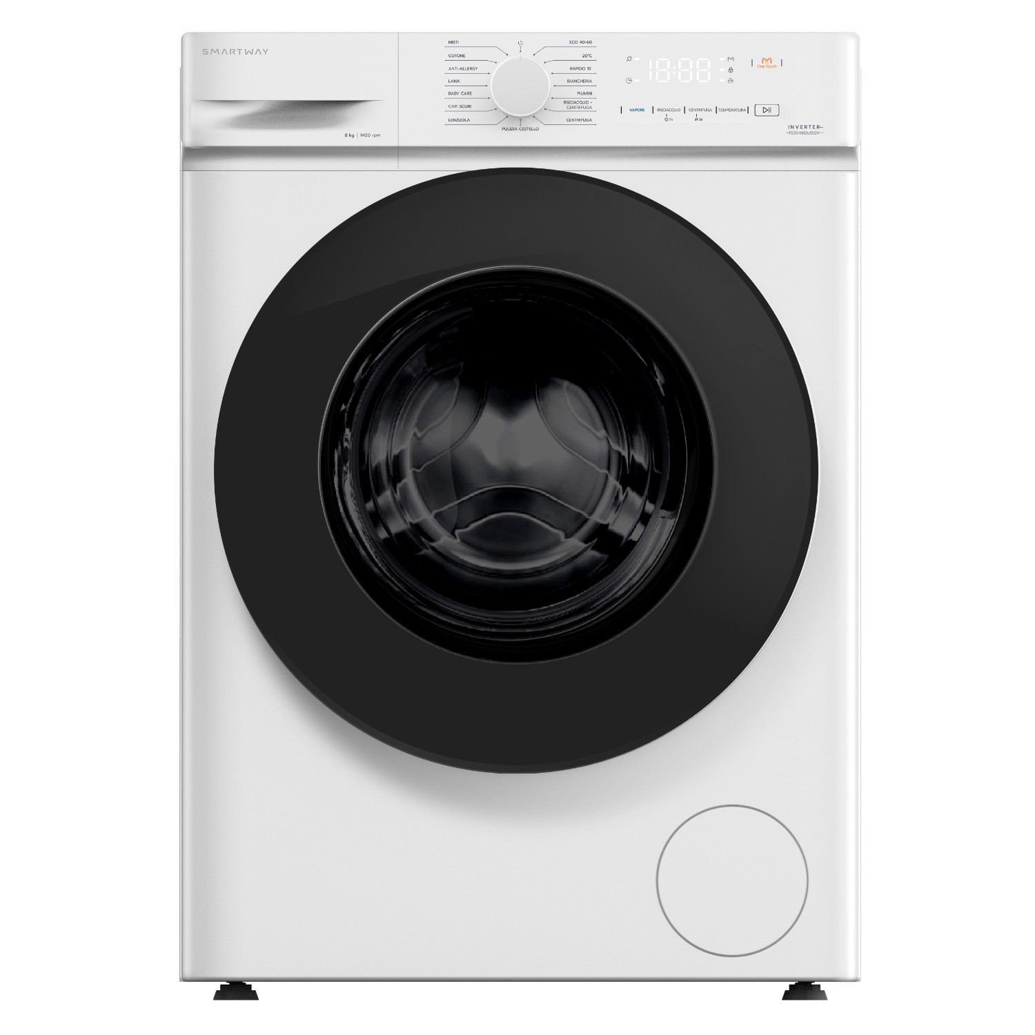 SMARTWAY Lavatrici Carica Frontale WLBM386814 LAVATRICE CARICA
