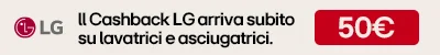 LG CASH BACK LAVAGGIO 50 EURO