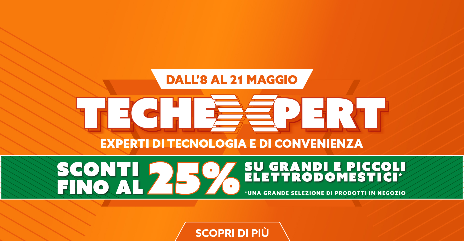 TECH EXPERT E SCONTI SUGLI ELETTRODOMESTICI