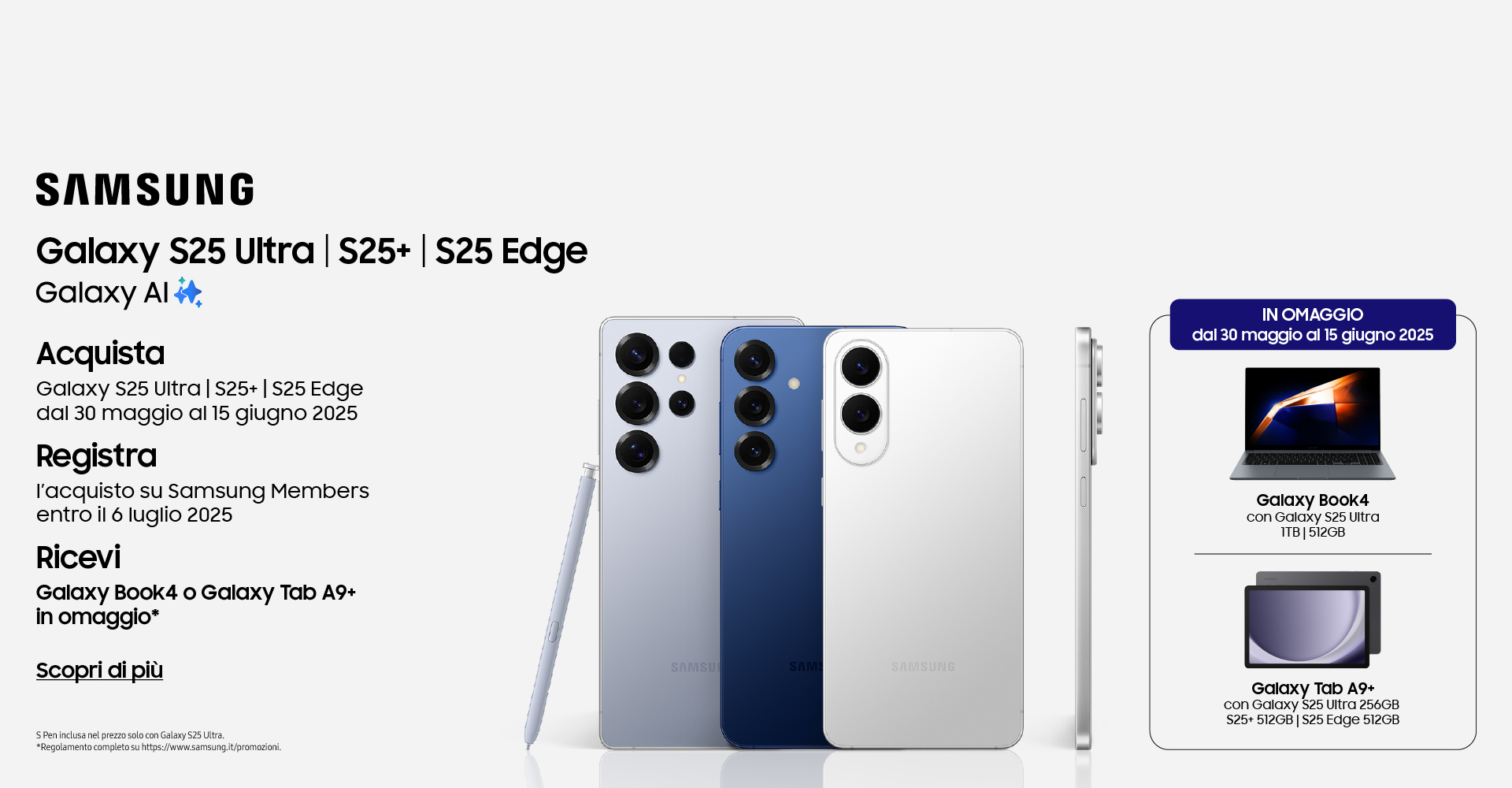 PROMO SAMSUNG GALAXY S25