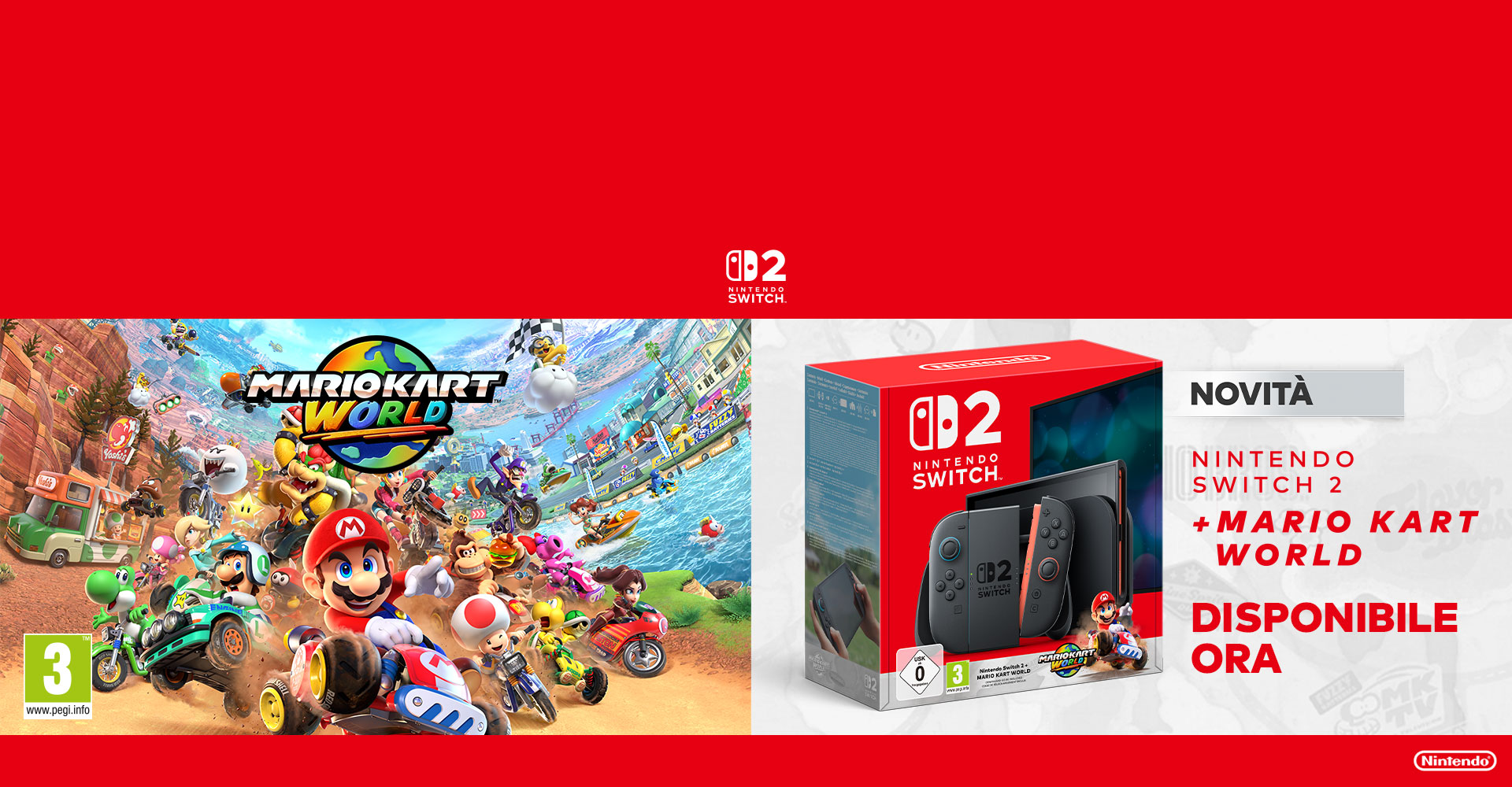 NINTENDO SWITCH 2 DISPONIBILE