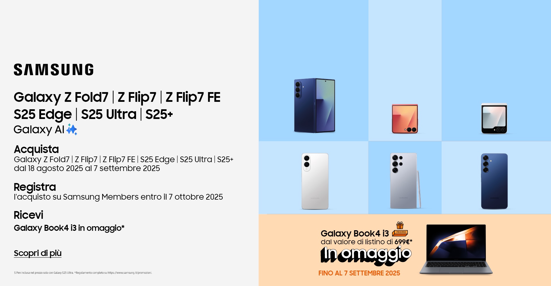 SMARTPHONE SAMSUNG + GALAXY BOOK4. 