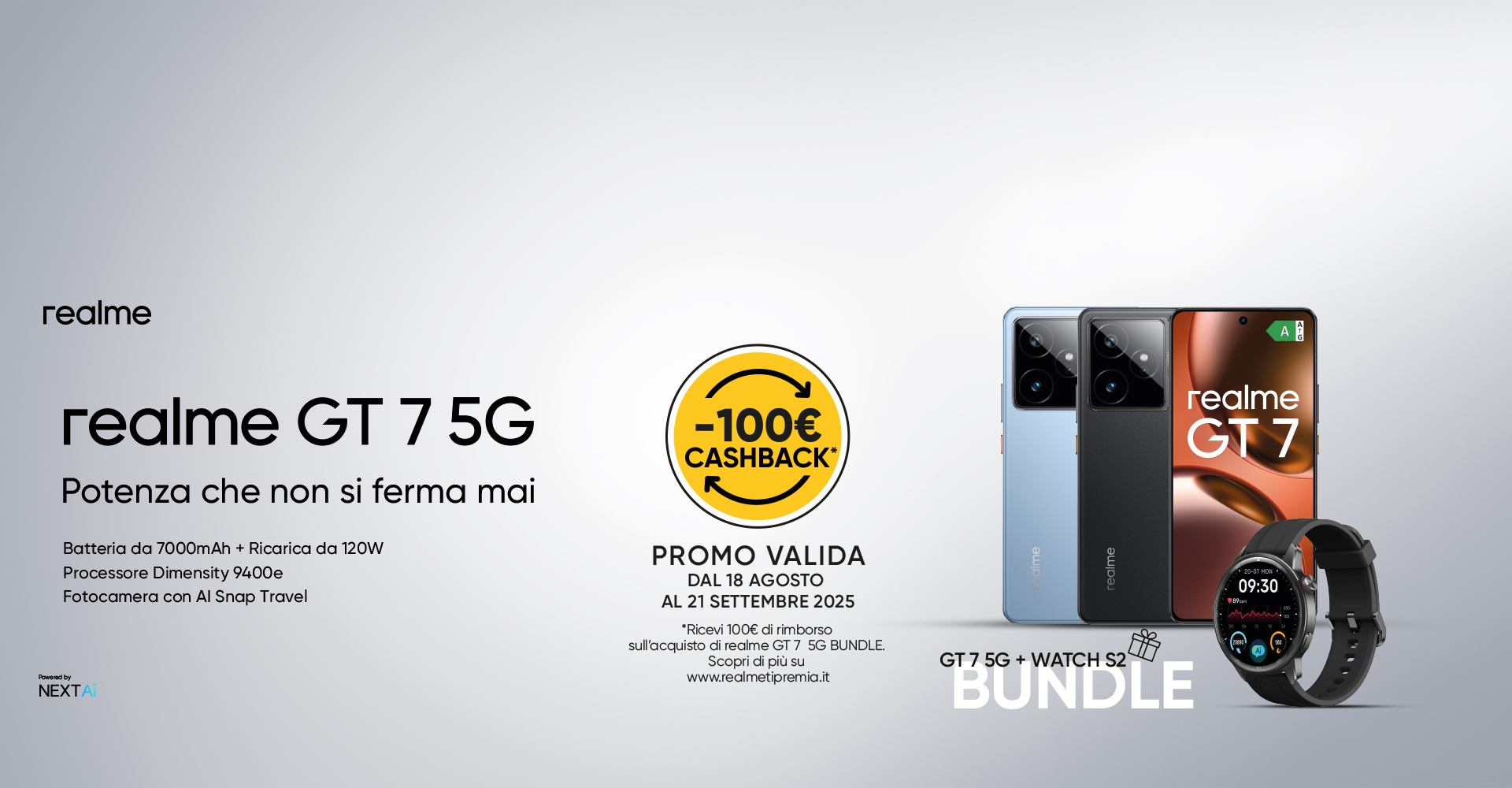 REALME GT 7T 5G - CASHBACK