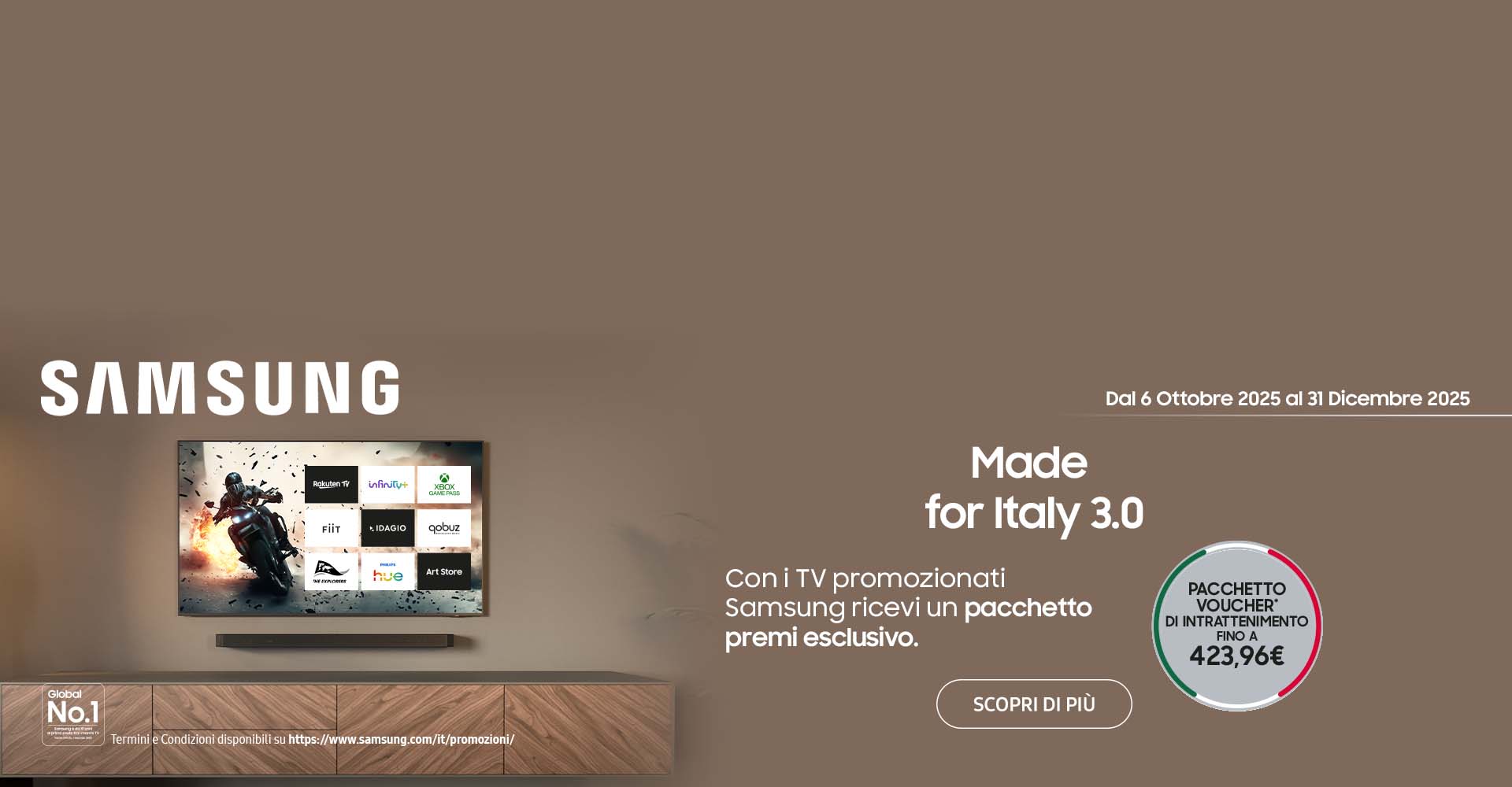 SAMSUNG MADE FOR ITALY 3.0