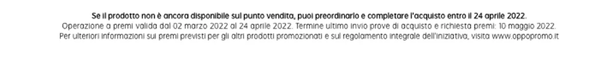 Preordina il prodotto