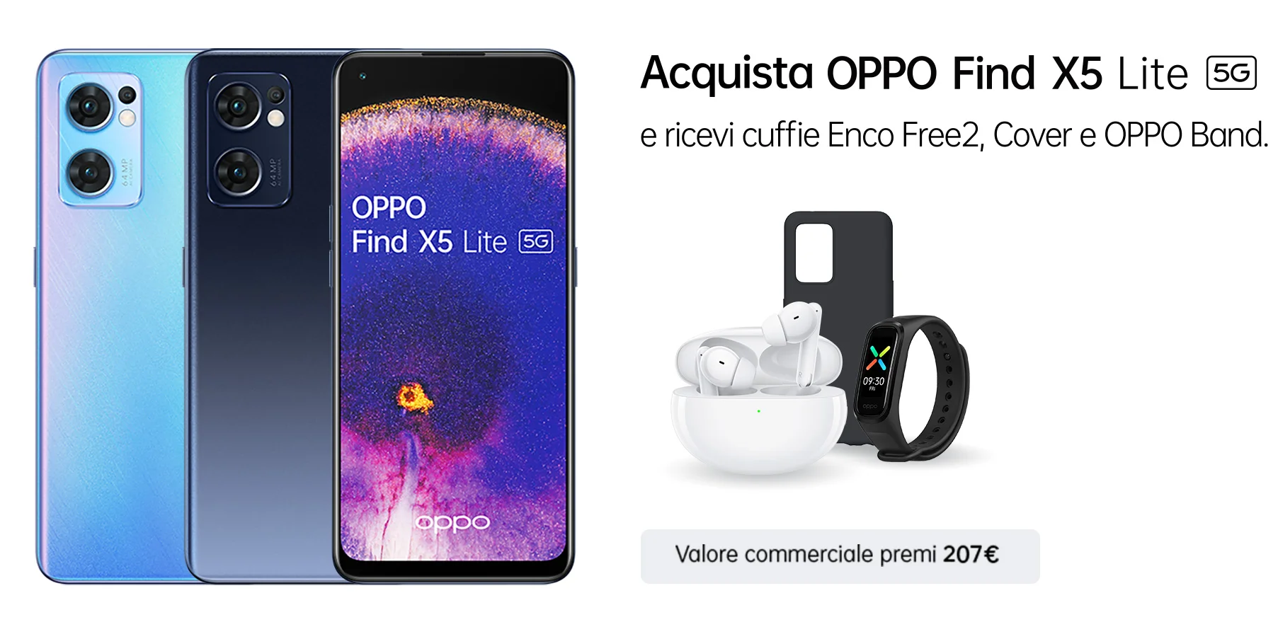 Acquista OPPO Find X5 Lite 5G