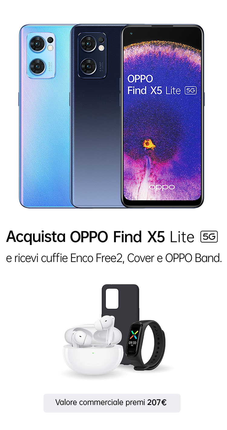 Acquista OPPO Find X5 Lite 5G