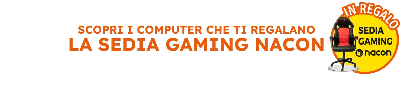 IN REGALO SEDIA GAMING