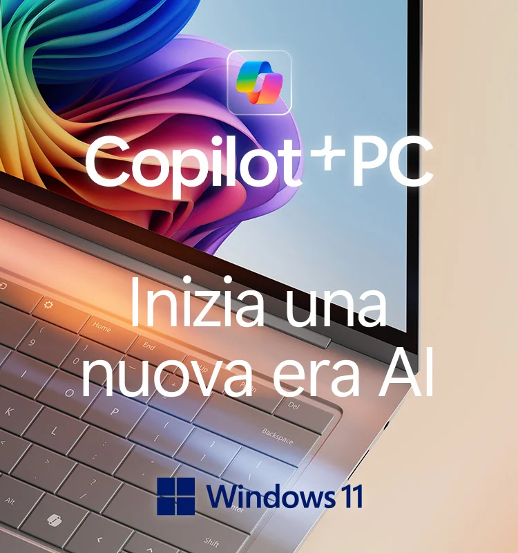 Windows 11 Copilot + PC, Inizia una nuova era AI
