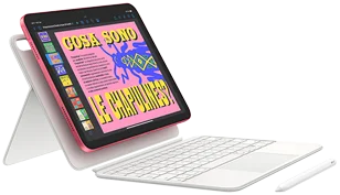 iPad con Magic Keyboard Folio e Apple Pencil