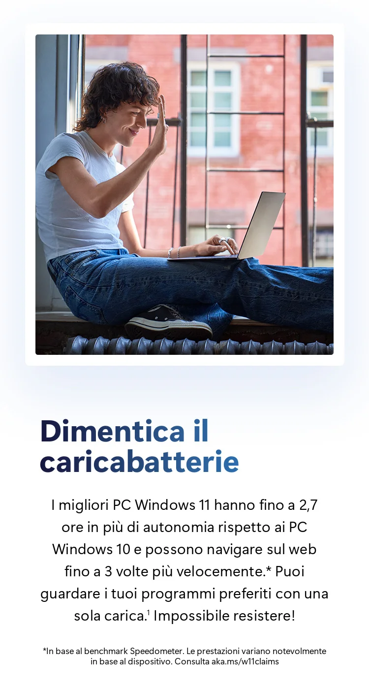 Dimentica il caricabatterie