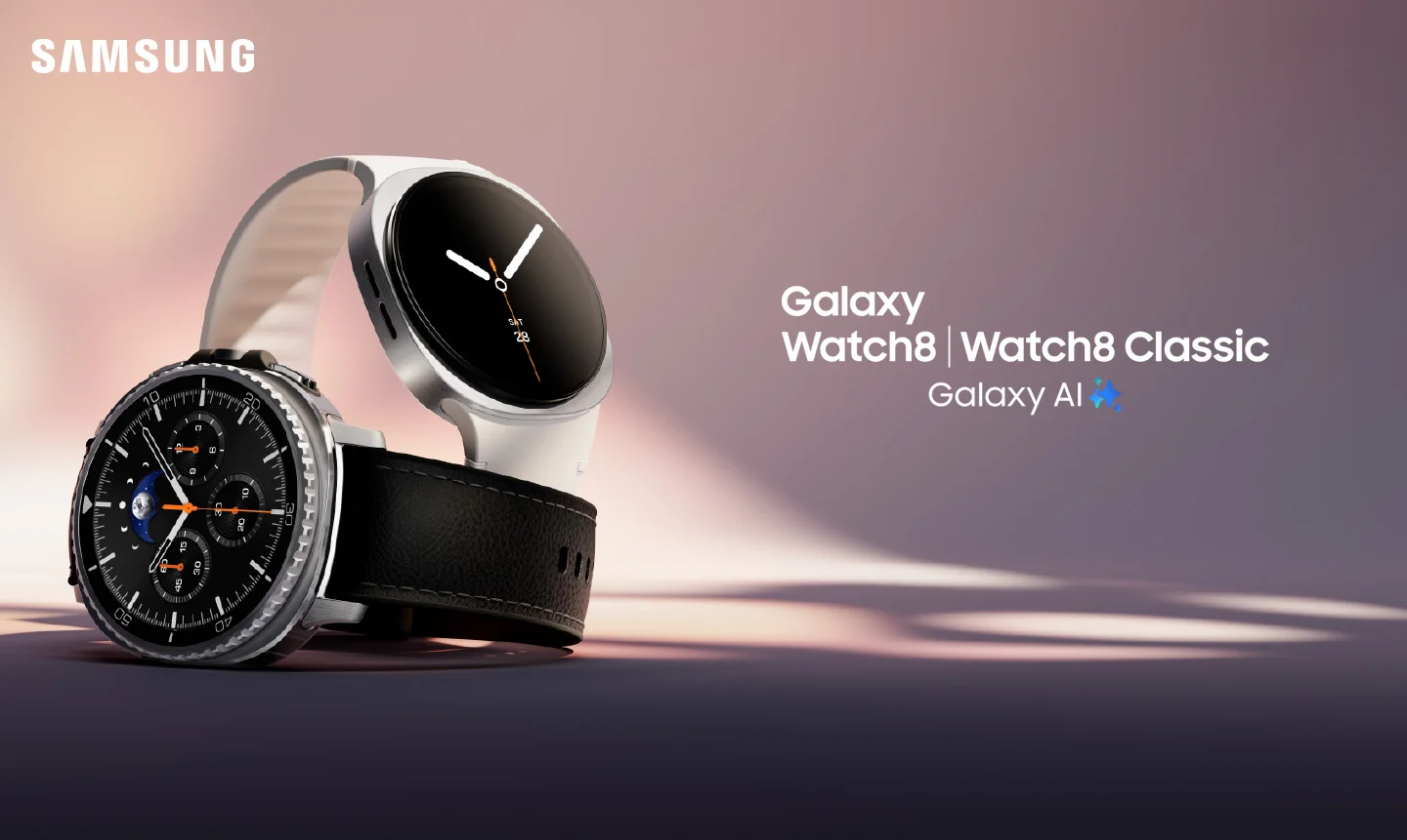 Samsung - Galaxy Watch8 | Watch8 Classic - Galaxy AI