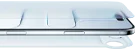 iPhone Air, mostrato di fronte e di lato, vista esplosa dei vari strati del Ceramic Shield